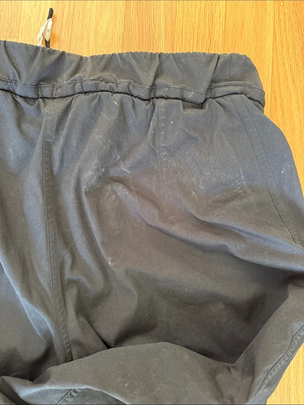 lululemon athletica Black Elastic Drawstring Waist Pants